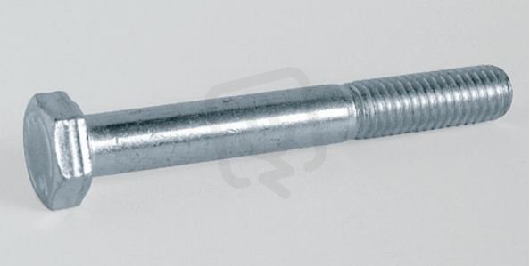 Šroub metrický M20x110mm DIN931 8.8 ZB KOŇAŘÍK 85620111