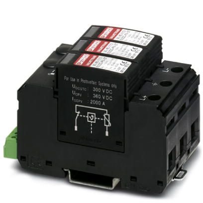 VAL-MS-T1/T2 600DC-PV/2+V-FM Svodič proudu blesku/svodič přepětí typ 1/2 2801164
