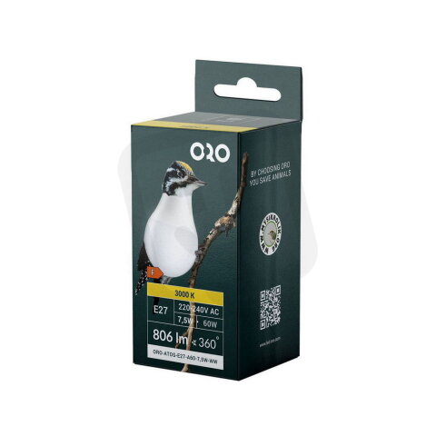 ORO-ATOS-E27-A60-7,5W-WW