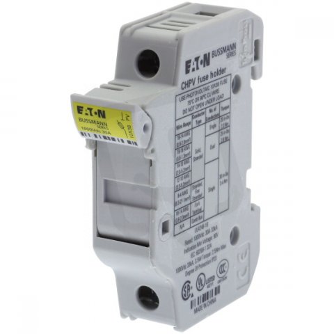 Pojistkový odpojovač Eaton CHPV1U 1-pole, 1000V AC / 30A, C10 (10x38mm)