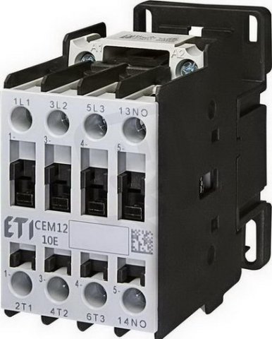 Motorový stykač CEM12.10-24V-50/60Hz, 3p, 3xNO+1xNO,25A/12A ETI 004643120