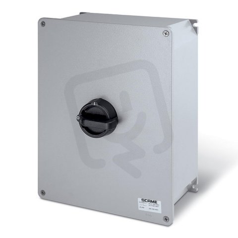 Průmyslový přepínač ISOLATOR kovový 160A 3P IP65 standard SCAME 590.HGE16003-C