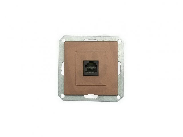 PREMIUM 1 PC/6 M-A Zásuvka komunikační 8 pin KAT. 6 GREENLUX GXKP349