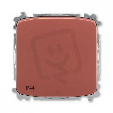 ABB Tango Přepínač střídavý ř. 6 IP44 vřesová červená 3559A-A06940 R2