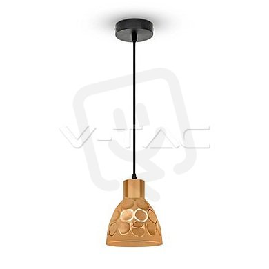 Závěsné svítidlo V-TAC Holder Copper d150 VT-8150