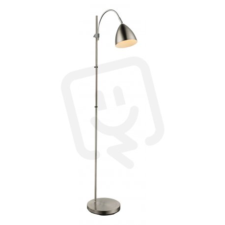 Stojací lampa ARCHIBALD nikl 1xE14, max. 40W 230V GLOBO 24857S