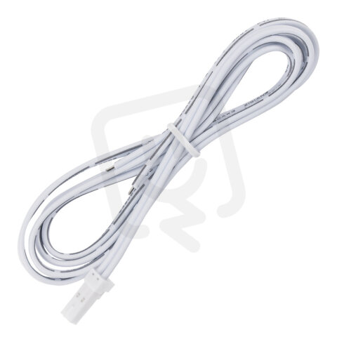 Připojovací konektor Mini (vidlice), kabel AWG20 délka 1m, bílá barva, max. 3A