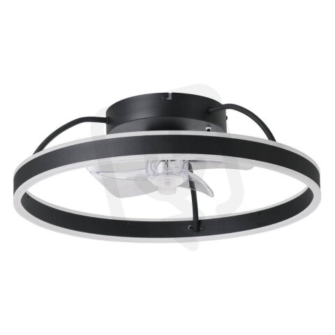 Ventilátor MARINELLA LED-RGB/CCT d500 černá 1X30W IP20 EGLO 35193