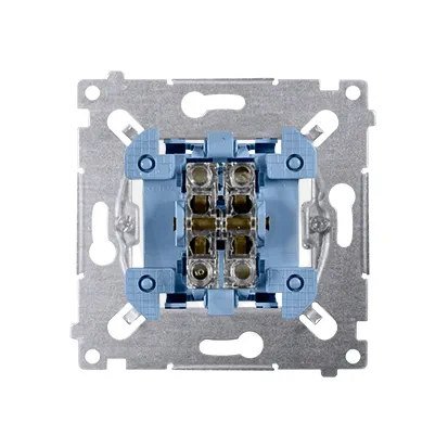 Tlačítko dvojité spínací (přístroj) 10AX, 250V~ řazení 1/0+1/0 SP2M