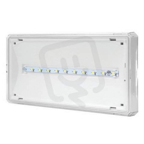 MODUS EXIT 3W LED 395lm STANDARD IP65 1h stále stále svítící test.tlačítko