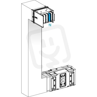 3D koleno 1000 A na míru SCHNEIDER KSA1000DMCL41A