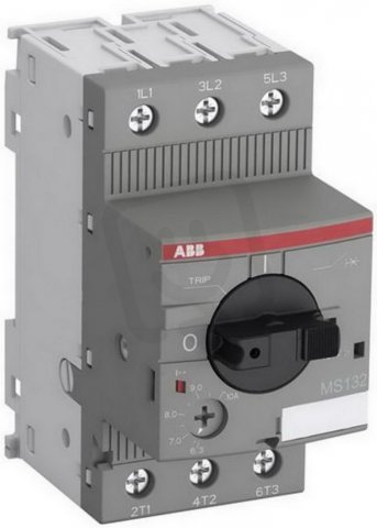 ABB MS132-10 Motorový spouštěč MS132 6,30-10A Výkon motoru 4kW 690V AC 100kA