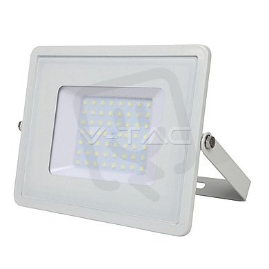 LED reflektor V-TAC 50W White Body Warm White VT-50