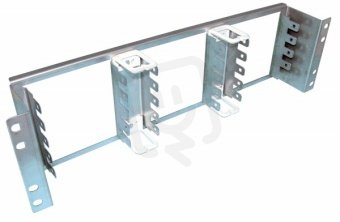 19'' montážní držák pro 3 x 5 modulových svorkovnic, výška 3U SCHRACK HSTM19ZOL-