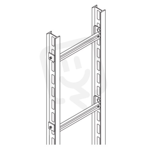 kabelový žebřík, bočnice I-80 profil, š=40 cm PUK GROUP ST 81-04F