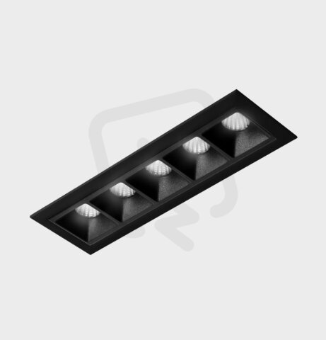 NSES Recessed with Frame BLACK-BLACK  45