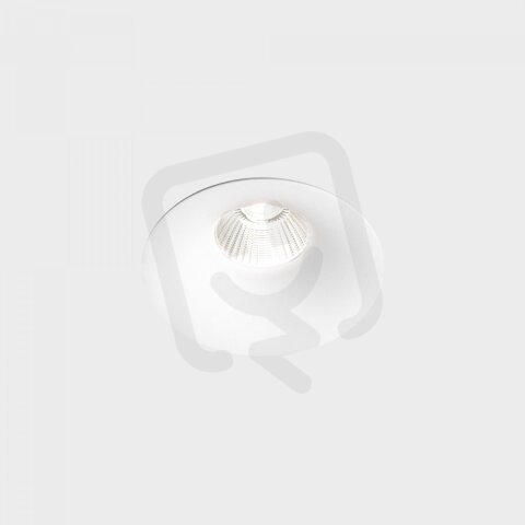 LUXO zapuštěné svítidlo s rámečkem bílá 8W 2700K 1-10V KOHL LIGHTING