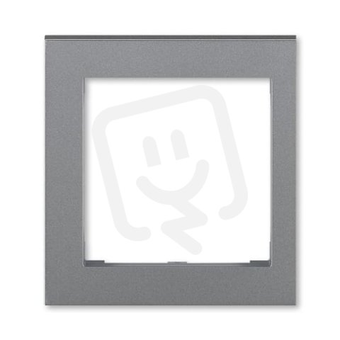 LEVIT M Kryt rámečku s otvorem 55x55 krajní ocelová ABB 3901H-A00255 69