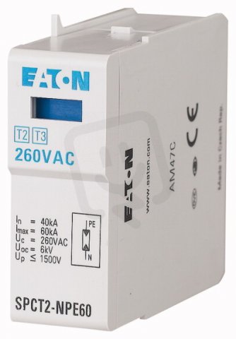 Eaton 167617 Modul N-PE 260V AC, 30kA pro svodič SPCT2 SPCT2-NPE60
