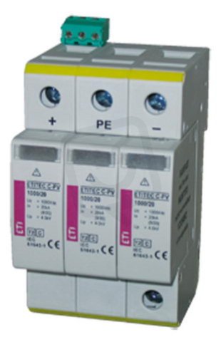 Svodič přepětí  ETITEC S C-PV 600/20 RC ETI 002445305