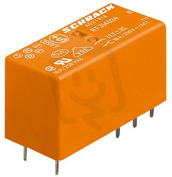 Relé RT 1P/12A,12VDC,3,5mm SCHRACK RT114012--