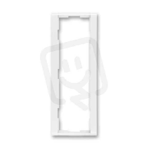 TIME Trojrámeček svislý bílá/bílá ABB 3901F-A00131 03
