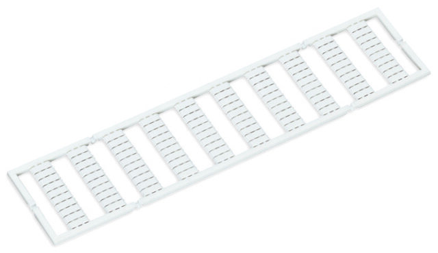 Popisovací karta WMB s potiskem 31-40 (10×) 4-4,2 mm bílá WAGO 793-4605