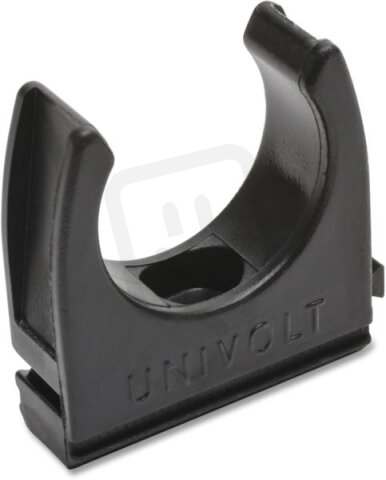 Příchytka-klip CL DN63 PVC BK UNIVOLT 082601