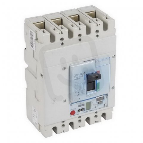 DPX3 630 ELEKTRONICKÁ SPOUŠŤ S2 PRO JISTIČ 4P 320A 70kA LEGRAND 422122