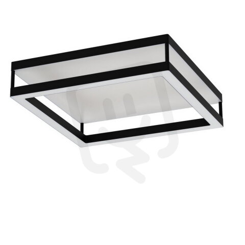 Stropní svítidlo MACELLARA LED-CCT 450X450 černá/bílá 29,8W IP20 EGLO 390018