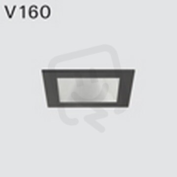 Vestavné svítidlo DEOS V160sCWI.108/B3 LED COB 3000K, reflektor