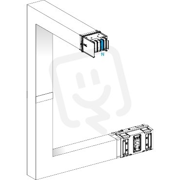 3D koleno 1000 A na míru SCHNEIDER KSA1000DMCL43F