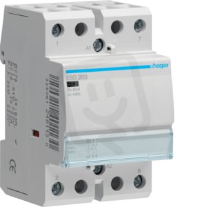 Stykač 63A, 2S, 24V AC /ES262/ HAGER ESD263