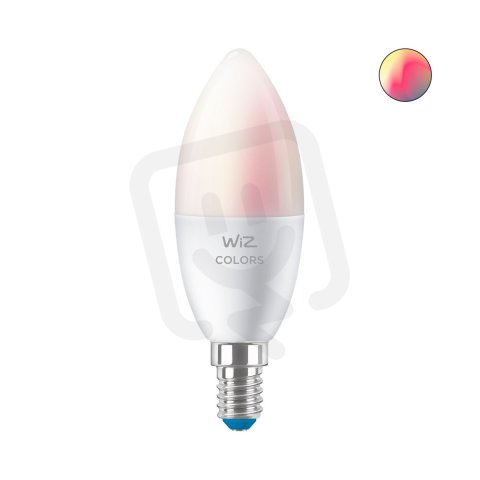 PHILIPS Wi-Fi BLE 40W C37 E14 922-65 RGB 1PF/6