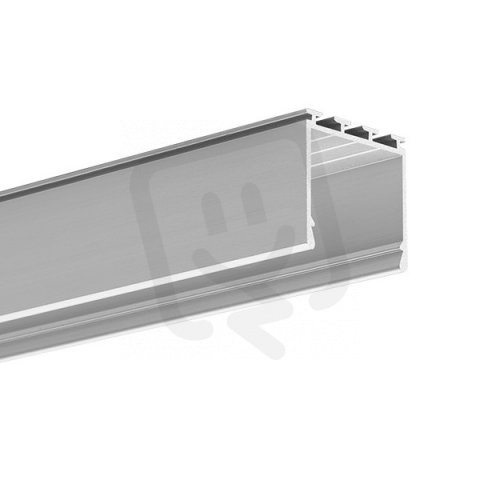LED profil KLUŚ LIPOD stříbrná anoda 2m ALUMIA B5554|2m