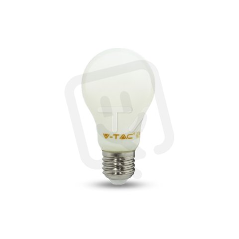 LED žárovka V-TAC 4W Filament E27 A60 White Cover Warm White VT-1934