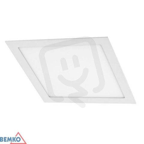 Downlight hranatý BOLED 9W 520lm 3000K IP20 bílá BEMKO 105437