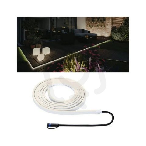 Plug & Shine LED pásek Smooth Einzelstripe IP68 3000K 26W černá PAULMANN 94680