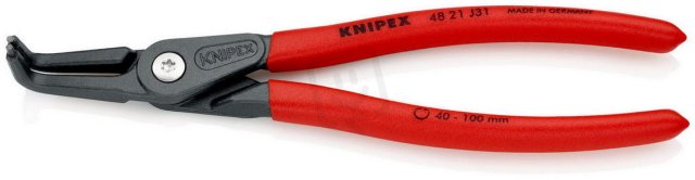 KNIPEX Precizní kleště na pojistné vnitřní kroužky v otvorech 210 mm