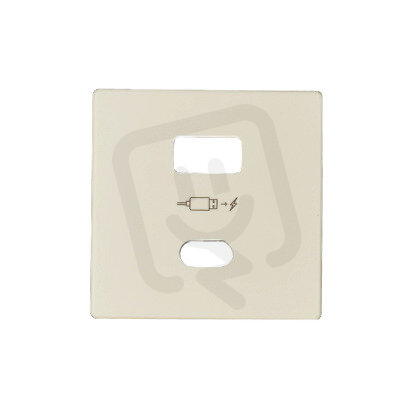 Kryt pro USB nabíječku typu A+C, krémová KONTAKT SIMON 8201296-031