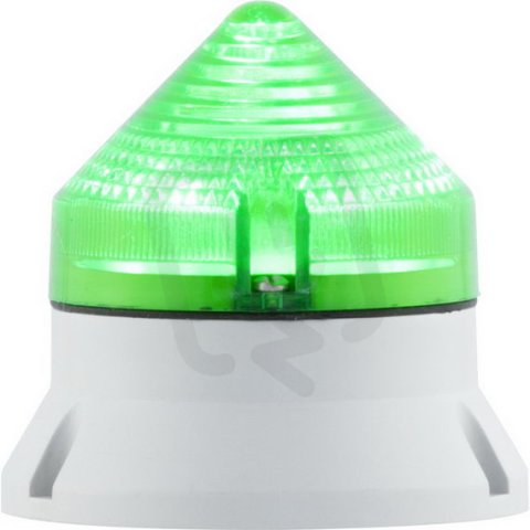 Svítidlo signální CTL 600 LED 12/24 V, ACDC, IP54, zelená, světle šedá 38664