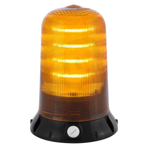 Maják rotační LED ROTALLARM HD 12/24 V, ACDC, IP65, oranžová, černá SIRENA 90182