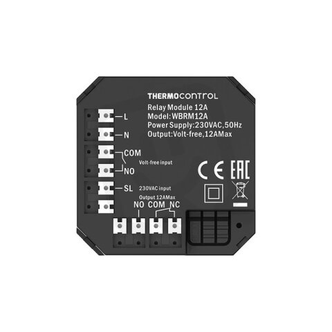 TC REL12A Relé, 12A, 230V