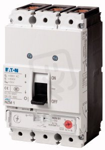 Eaton 284436 Jistič, 3pól, bez tepel.spouště, Icu=100kA, In=40A NZMH1-S40