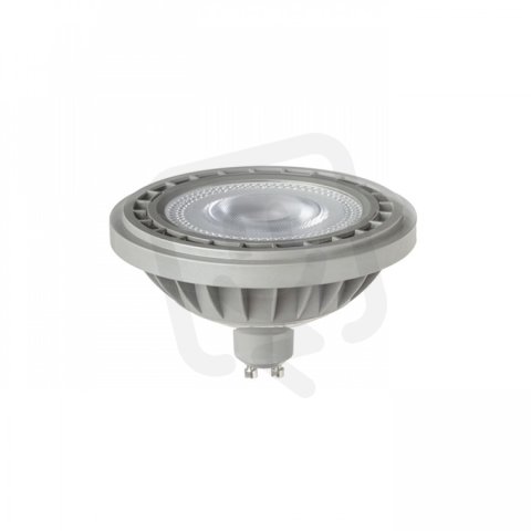 LED ES111 šedá 230V LED GU10 12W 45° 3000K RENDL G12724