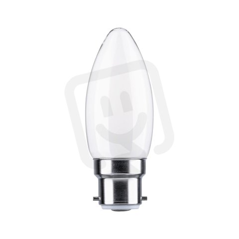 LED svíčka B22d 230V 4,7W 2700K opál PAULMANN 28898