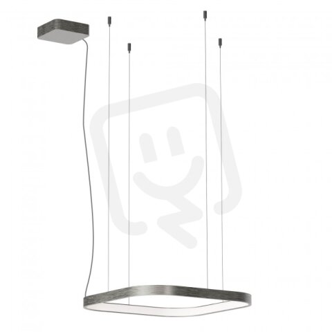 Závěsné svítidlo ORION SU LED 500*500 40W CCT 2700/3000/4000K FOGGY NICKEL (SQ)