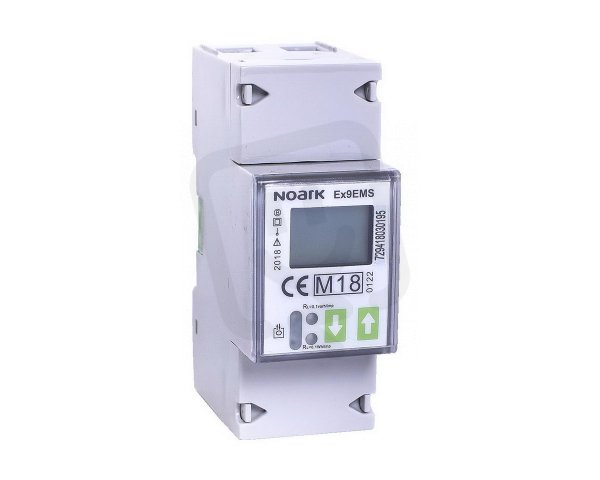 Smart Elektroměr NOARK 107292 EX9EMS 1P 2M 100 A 2-tarifní LCD displej