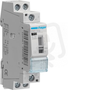 Instalační relé 16A, 1S+1R, 24V AC /ER123/ HAGER ERD218