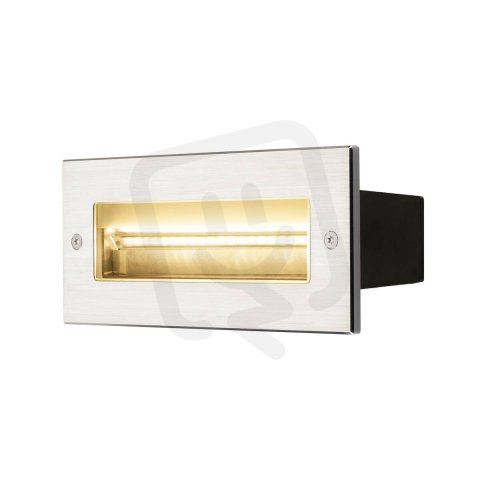 BRICK vestavné svítidlo LED 3000K nerezová ocel 230 V IP67 850lm 10W SLV 233660